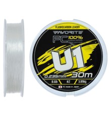 Флюорокарбон Favorite U1 FC 30m 2.0/0.235mm 8.6lb/3.89kg (1693.12.12)