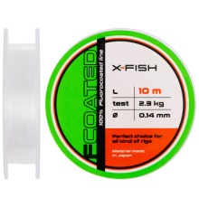 Флюорокарбон X-Fish FCoated 10m 0.14mm 2.3kg (1917.01.21)