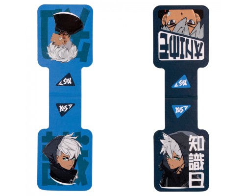 Закладки для книг Yes магнітні Anime boy, 2шт (708121)