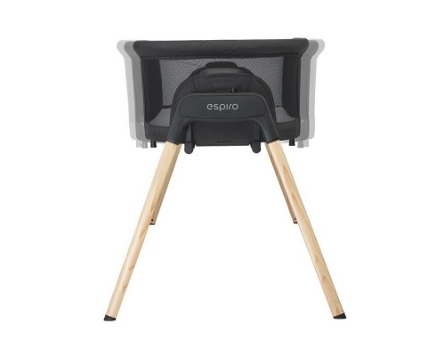 Ліжечко Espiro люлька TULLY 11 TIMBER BLACK (5905683800013)