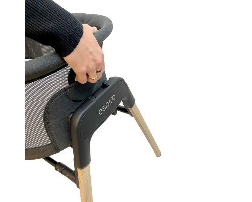 Ліжечко Espiro люлька TULLY 11 TIMBER BLACK (5905683800013)