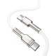 Дата кабель USB-C to USB-C 2.0 mCafule Metal PD 100W white Baseus (CATJK-D02)