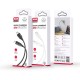 Дата кабель USB-C to USB-C 1.0m 60W braided XO (NBQ236B_White)