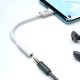 Перехідник USB-C to 3.5mm M XO (NB-R161.white)