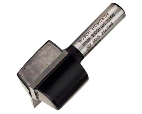 Фреза Bosch Professional пазова, Std, S8, D25, L20 (2.608.628.392)