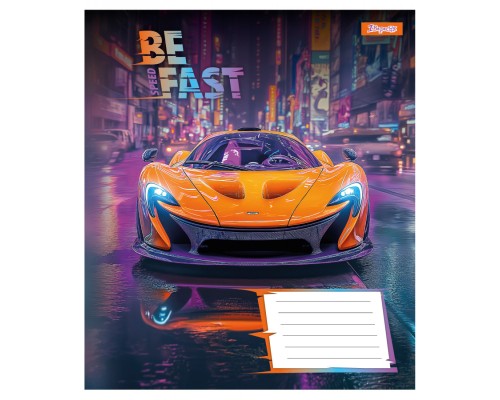 Зошит 1 вересня Be Fast А5 12 аркушів коса лінія (768005)