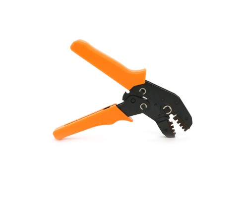 Затиск для клем Voltronic SN-2 для обтискання клем, 0.25-1.5mm2, Black-orange (SN-2-OR)