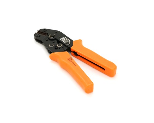 Затиск для клем Voltronic SN-2 для обтискання клем, 0.25-1.5mm2, Black-orange (SN-2-OR)