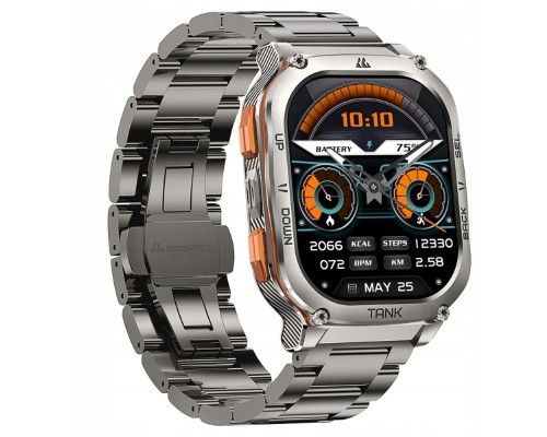 Смарт-годинник KOSPET Tank M3 ULTRA SE SILVER (6974958251071)