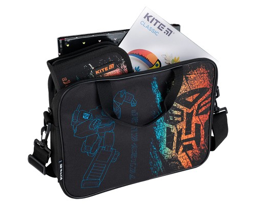 Сумка дитяча Kite 589 Transformers Generations A4, шкільна, текстильна (TF25-589)