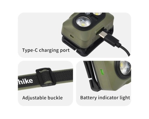 Ліхтар Naturehike CNK2450ZM010, коричневий (6976507665452)