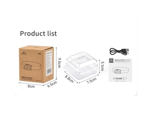 Ліхтар Naturehike CNK2450ZM010, коричневий (6976507665452)