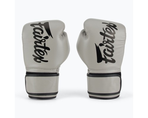 Боксерські рукавички Fairtex BGV14 Grey 10 унцій (бинти в комплекті) (BGV14_10oz_Grey)