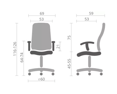 Крісло ігрове Аклас Стрік Light ANF Білий (PU-чорний/білий) (00160343)