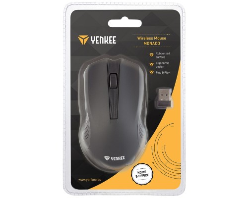 Мишка YENKEE YMS 2015BK Monaco Wireless Black (45010824)