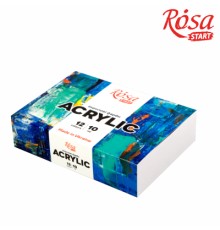Акрилові фарби Rosa START COLOR 12 x10мл (4823098530985)