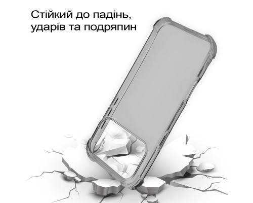 Чохол до мобільного телефона BeCover Anti-Shock Apple iPhone 17 Pro Max Grey (713800)