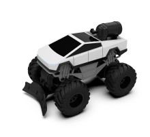 Радіокерована іграшка KS Drive Spray Car – Cyber Ride (білий, 1:24, вихлопна пара) (SL-6076RH)