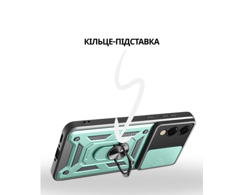 Чохол до мобільного телефона BeCover Military Samsung Galaxy S25 Edge SM-S937 Dark Green (714571)
