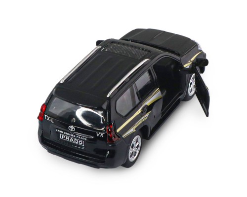 Машина TechnoDrive Toyota Prado чорний (KM6189D)