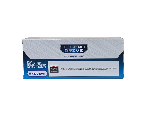 Машина TechnoDrive Toyota Prado чорний (KM6189D)