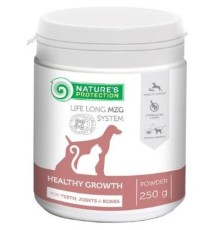 Пробіотична добавка для тварин Nature's Protection Healthy Growth для собак та котів 250 г (CAN451418)