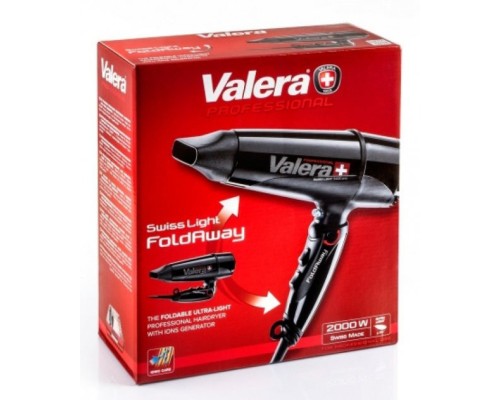 Фен Valera Swiss Light 5400 Fold-Away Ionic Tourmaline Black (SL5400T)