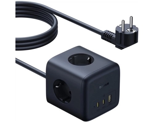 Мережевий фільтр живлення Baseus EnerFill FA11 Cube Power Strip (E00082100123-00)