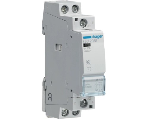 Автоматичний вимикач Hager 25 A 230V 2NO 1P (B) (ESC225S)