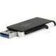 USB флеш накопичувач Apacer 64GB AH350 Black RP USB3.0 (AP64GAH350B-1) 
