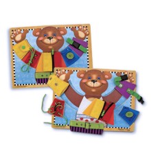 Розвиваюча іграшка Melissa&Doug Дошка - застібки (MD3784)