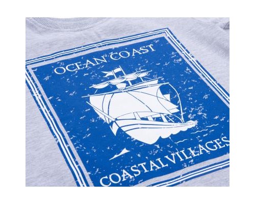 Набір дитячого одягу E&H з вітрильником (8299-110B-gray)