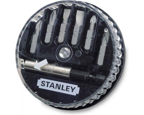 Набір біт Stanley біти Sl, Ph 7шт. + магнітний тримач (1-68-735)
