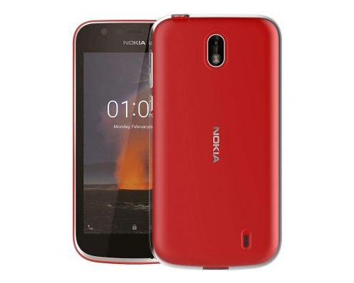 Чохол до мобільного телефона Laudtec для Nokia 1 Clear tpu (Transperent) (LC-N1T)