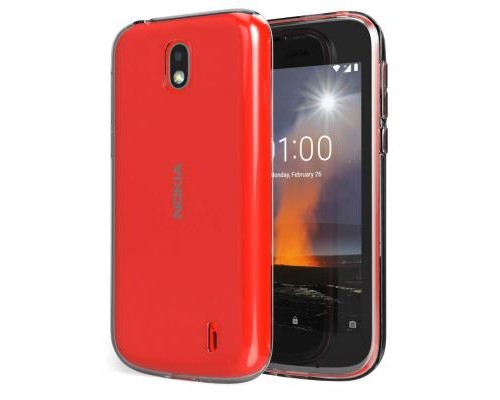 Чохол до мобільного телефона Laudtec для Nokia 1 Clear tpu (Transperent) (LC-N1T)
