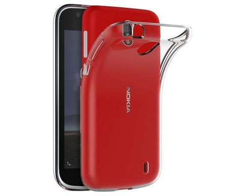 Чохол до мобільного телефона Laudtec для Nokia 1 Clear tpu (Transperent) (LC-N1T)