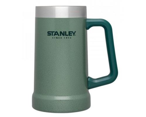Термокружка Stanley Пивна Adventure Stein Hammertone Green 0,7 л (6939236338806)