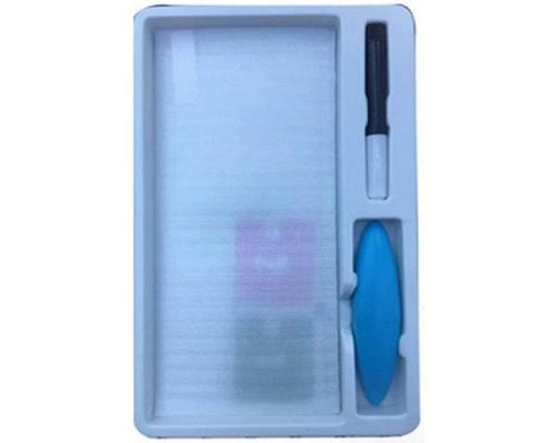 Скло захисне PowerPlant Apple iPhone X/XS (жидкий клей + УФ лампа) (GL606818)