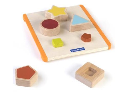 Розвиваюча іграшка Guidecraft Сортер Manipulatives Фігури (G6733) Розвиваюча іграшка Guidecraft Сортер Manipulatives Фігури (G6733)