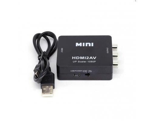 Перехідник HDMI - AV Extradigital (KBH1762) Перехідник HDMI - AV Extradigital (KBH1762)