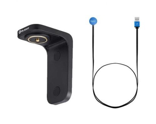 Зарядний пристрій для акумуляторів Olight з магнітним тримачем, кріплення на стіну (L-DOCK KIT)