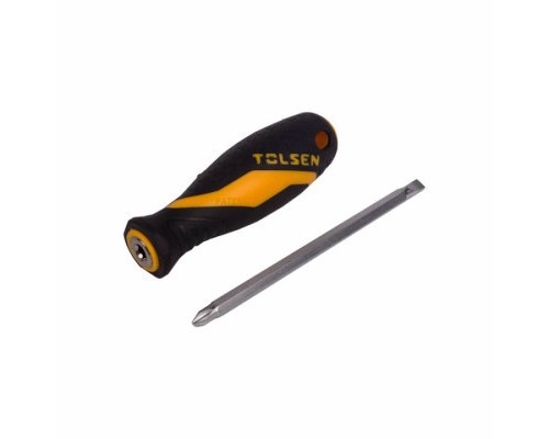 Викрутка Tolsen РН2 + SL6x1.2 мм (20042)
