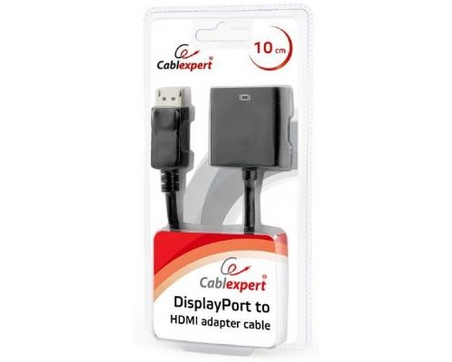 Перехідник DisplayPort to HDMI Cablexpert (AB-DPM-HDMIF-002)