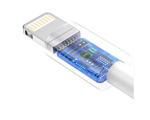 Зарядний пристрій T-Phox PD 18W Charger + C-Lightning 18W cable 1m (White) (T-P01(W)+C-Lightning)