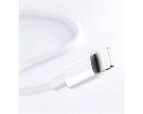 Зарядний пристрій T-Phox PD 18W Charger + C-Lightning 18W cable 1m (White) (T-P01(W)+C-Lightning)