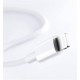 Зарядний пристрій T-Phox PD 18W Charger + C-Lightning 18W cable 1m (White) (T-P01(W)+C-Lightning)