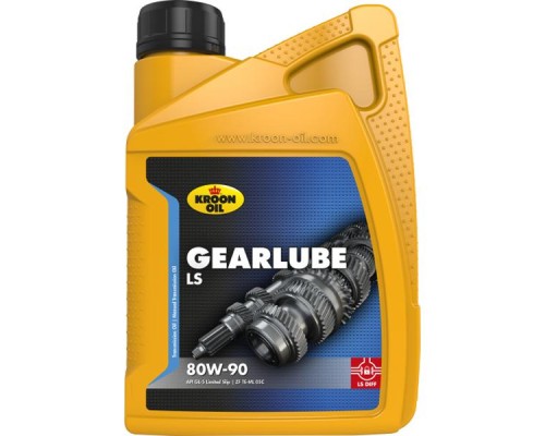 Трансмісійна олива Kroon-Oil GEARLUBE LS 80W-90 1л (KL 01214)