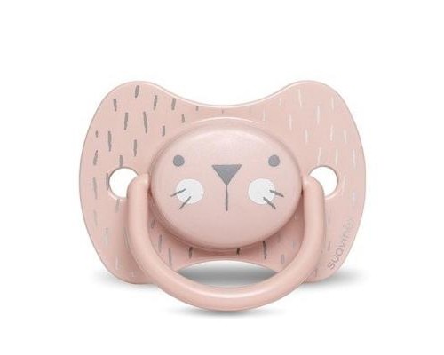 Пустушка Suavinex Hygge Затишні історії 18+ міс. рожева (306615)