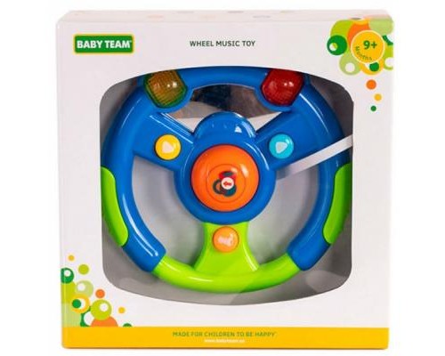 Розвиваюча іграшка Baby Team Музичне кермо (8628)