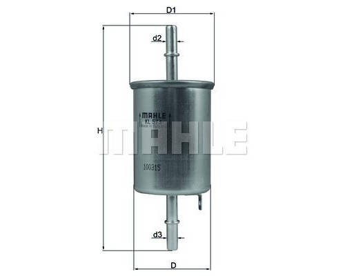 Фільтр паливний Mahle KL573